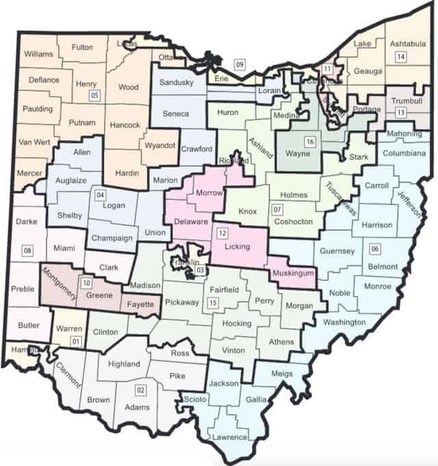 Federal Court Rules Ohio’s Congressional Map Is Unconstitutional