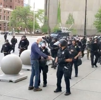 Trump Says Injured Buffalo Protester ‘Could Be ANTIFA Provocateur’ Who ‘Fell Harder Than Was Pushed’
