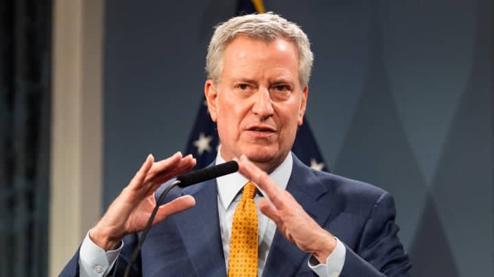 Mayor De Blasio Says NYC Schools Won’t Fully Reopen Until There Is A Vaccine