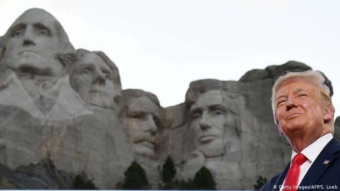 Trump, In Fiery Mount Rushmore Address, Decries Rise Of ‘Far-Left Fascism’…
