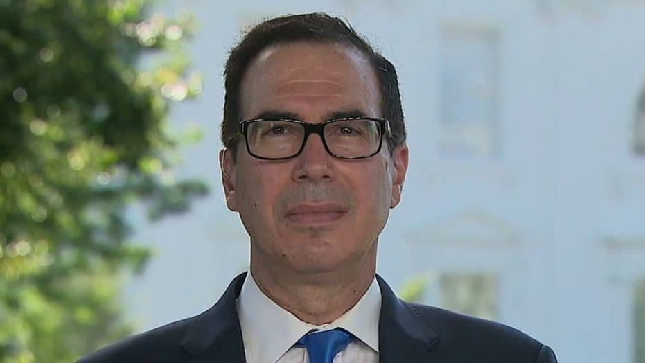 Mnuchin Optimistic As GOP Set To Introduce Senate Coronavirus Stimulus Bill Monday