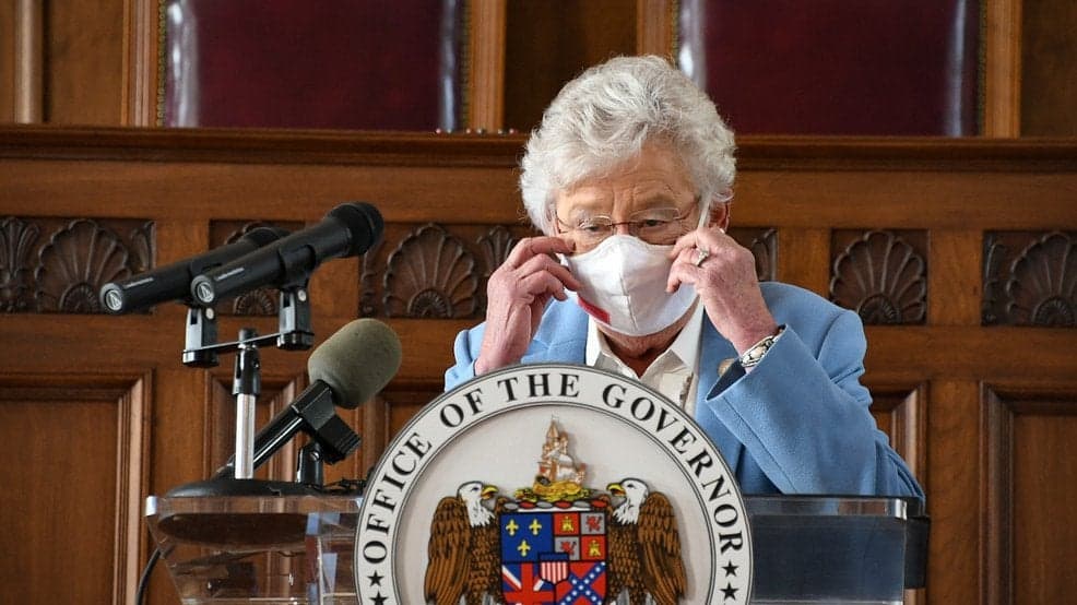 Governor Ivey Issues Statewide Mask Order For Alabama