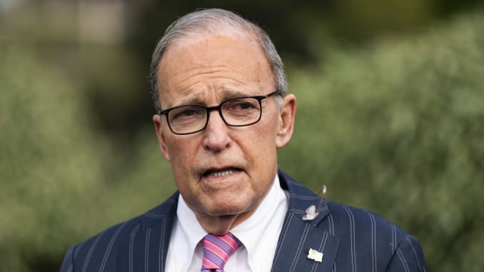 Kudlow: Extra Coronavirus Unemployment Benefits To Start In 2 Weeks