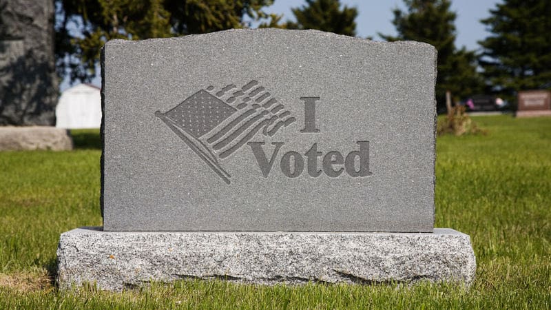 Michigan Rejects 846 Mailed Ballots ‘Because The Voter Was Dead’