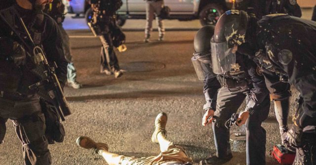 Man Dead In Portland Shooting During Night Of Clashes Between Pro-Trump Caravan And Antifa-Black Lives Matter Rioters