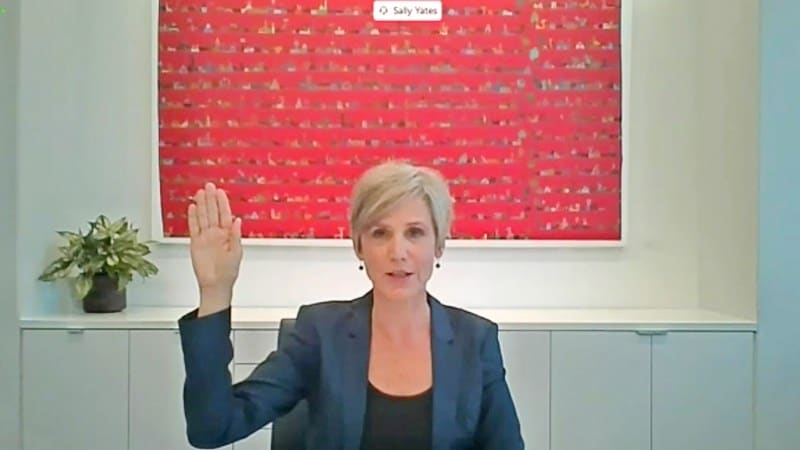 Sally Yates Testifies At Senate Hearing On Crossfire Hurricane…