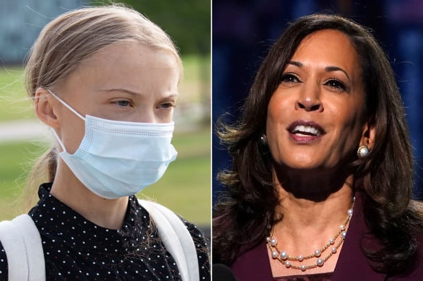 Kamala Harris Reportedly Duped By Russian Pranksters Posing As Greta Thunberg