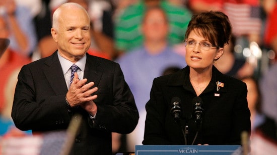 Sarah Palin Says Today’s ‘Never Trumpers’ ‘Sabotaged’ McCain Presidential Run