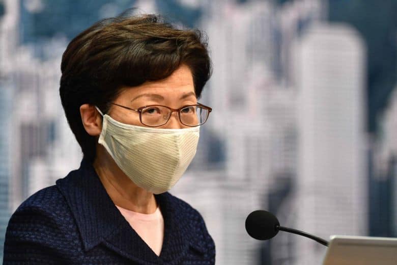 U.S. Sanctions Hong Kong Leader Carrie Lam