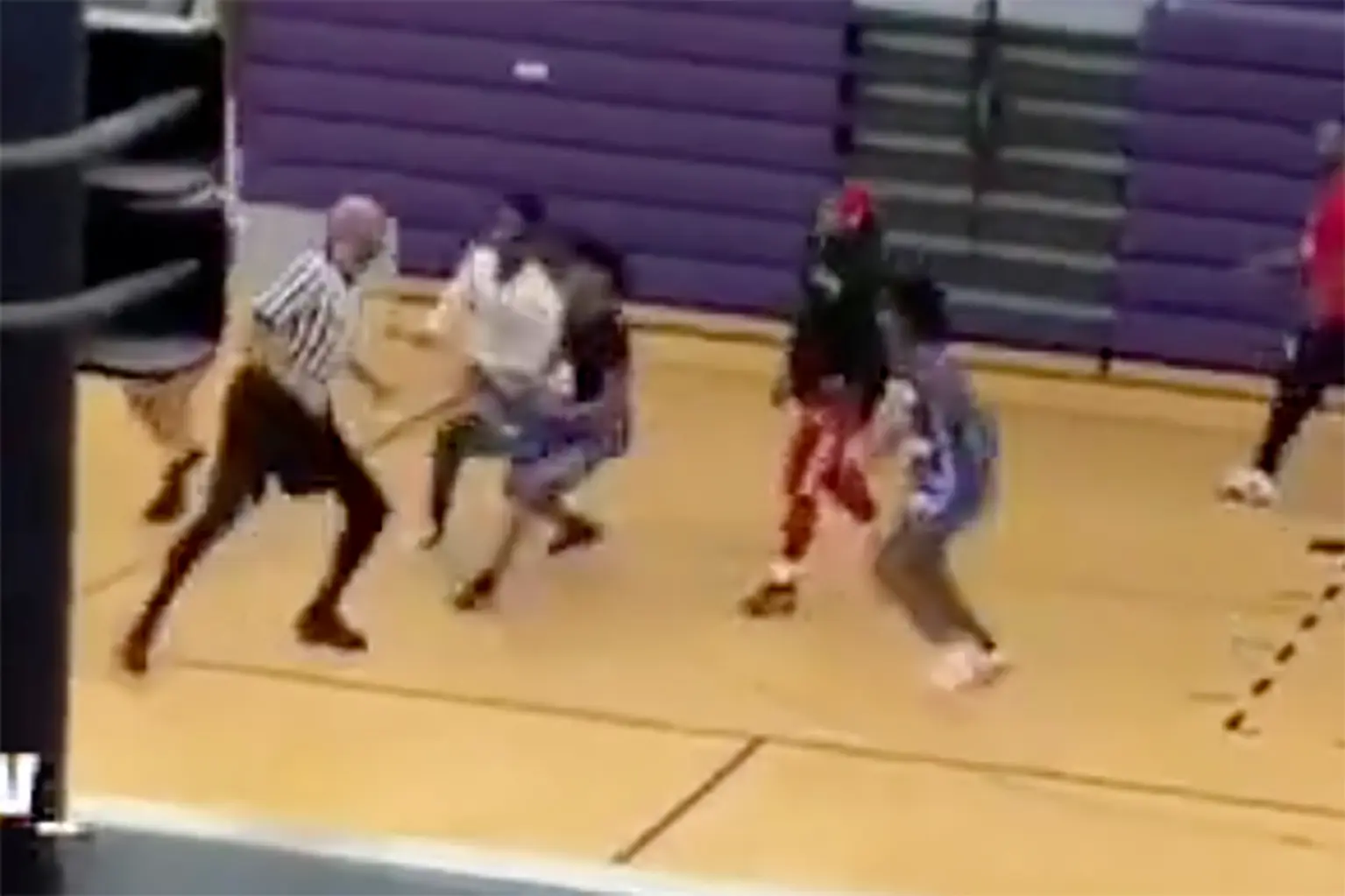 Georgia Basketball Players Chase Down, Attack Referee In Crazy Video