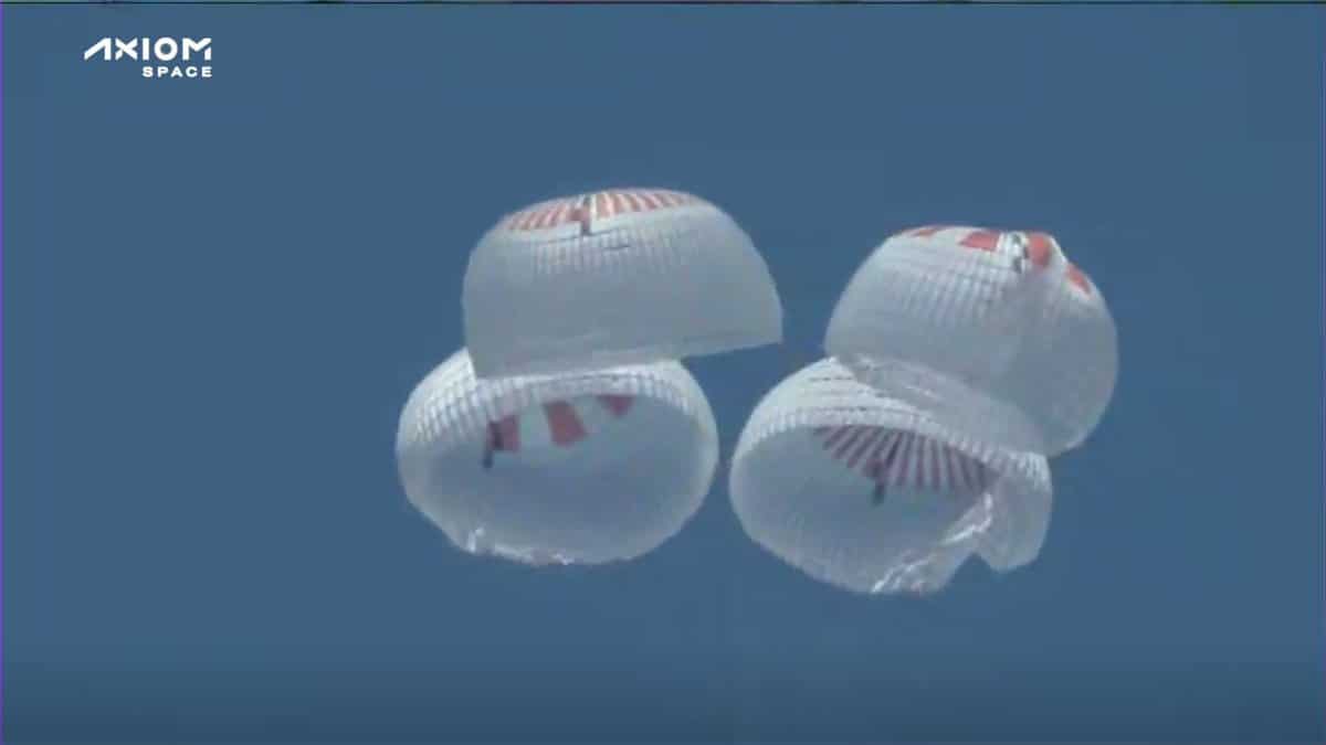 All-Private SpaceX Astronaut Mission Returns To Earth After Extended ISS Stay