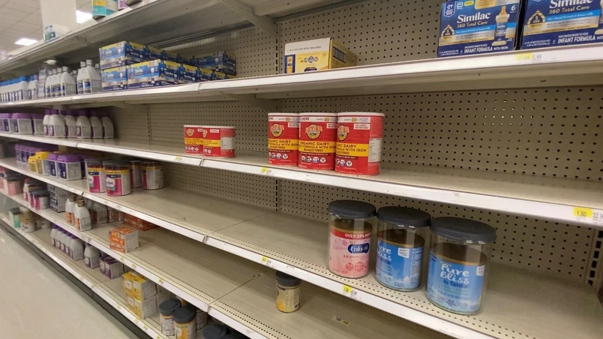 Baby Formula Shortage Sends Mother Into ‘Panic’