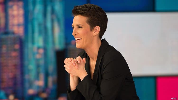 MSNBC Tanks As Rachel Maddow Decides One Day A Week Is Enough Work