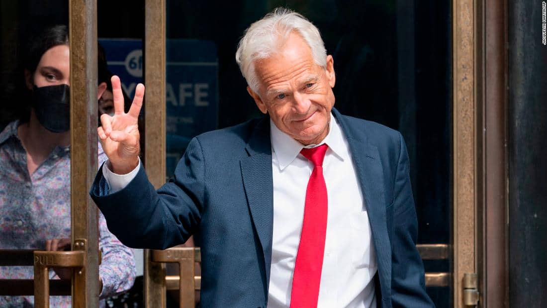 Justice Department Sues Peter Navarro For Trump White House Emails