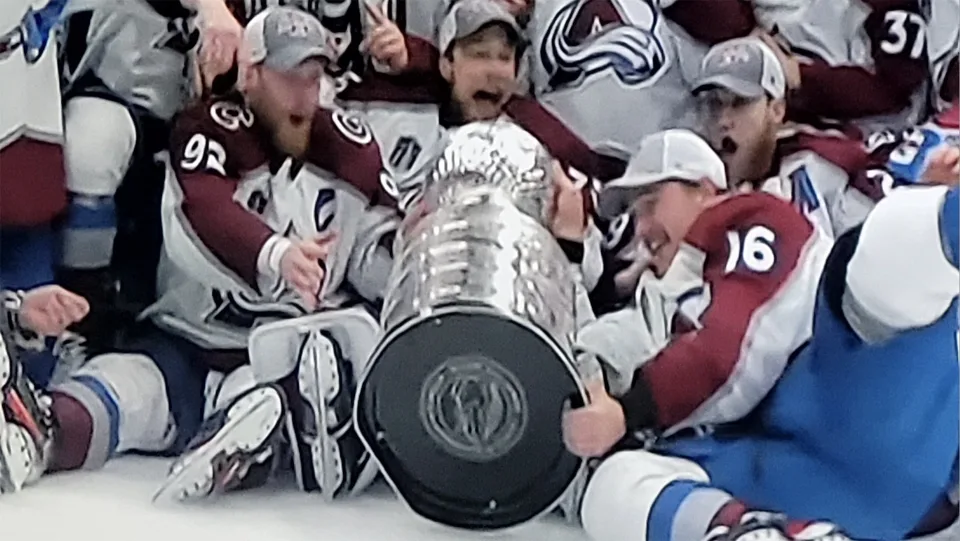 Avalanche Damage Stanley Cup Moments After Winning It