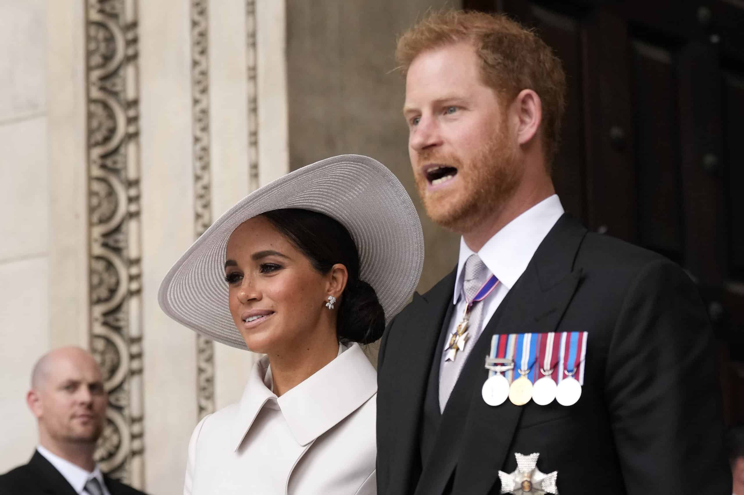 Harry And Meghan Met With Loud Boos In First Royal Event In 2 Years