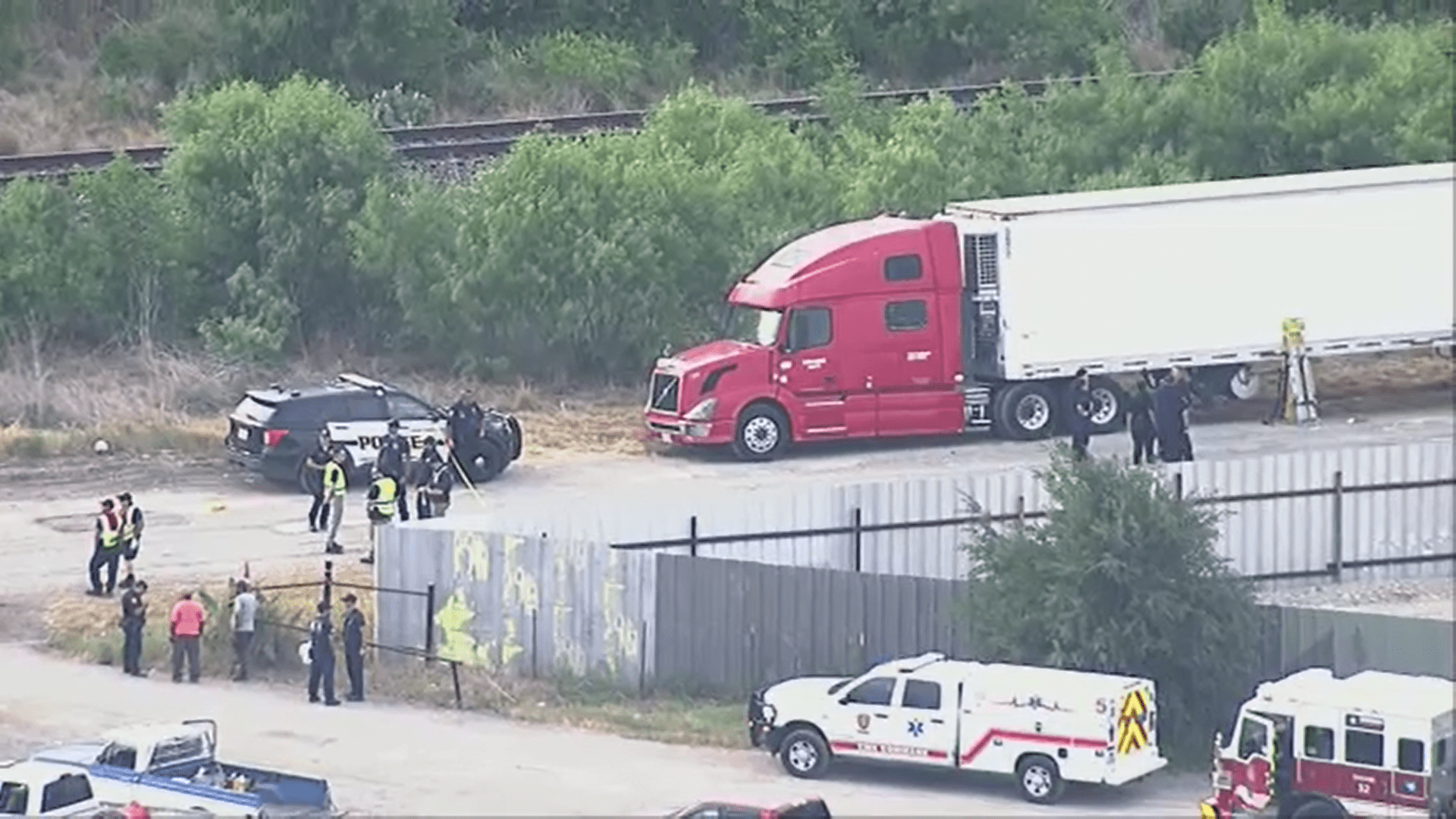 At Least 46 Migrants Found Dead In San Antonio Inside 18-Wheeler