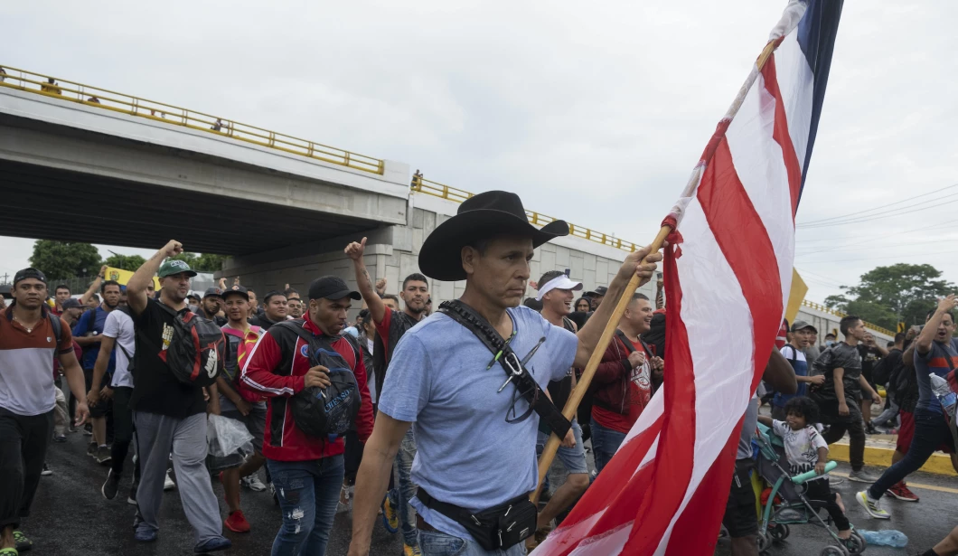 Thousands Of Migrants Join New Caravan Through Mexico, Call For Title 42 Repeal