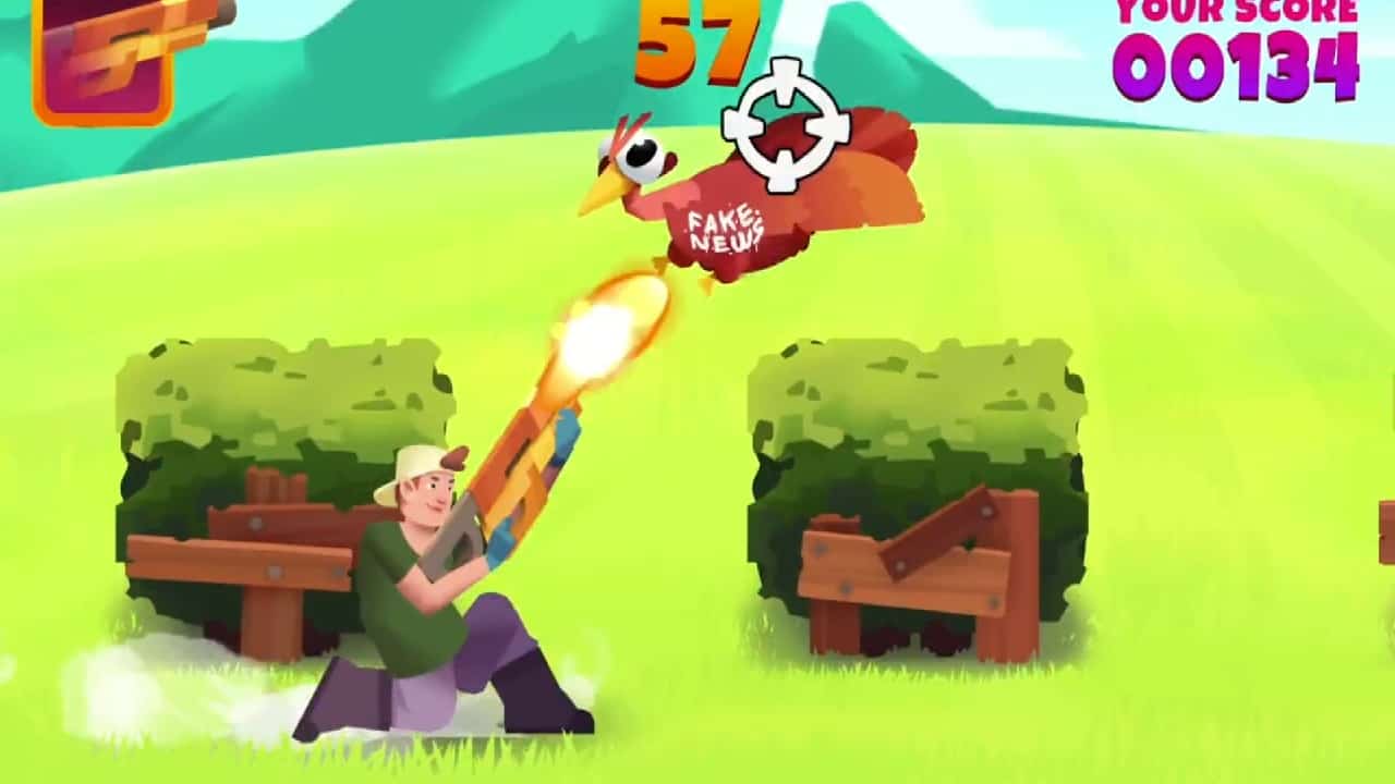 Kyle Rittenhouse Unveils Video Game Where Players Shoot ‘Fake News’ Turkeys