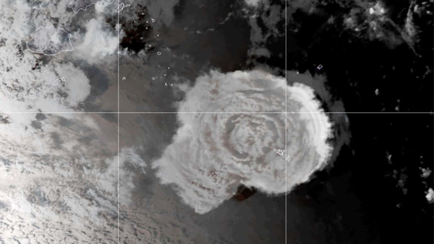 The Tonga Eruption May Have Spawned A Tsunami As Tall As The Statue Of Liberty