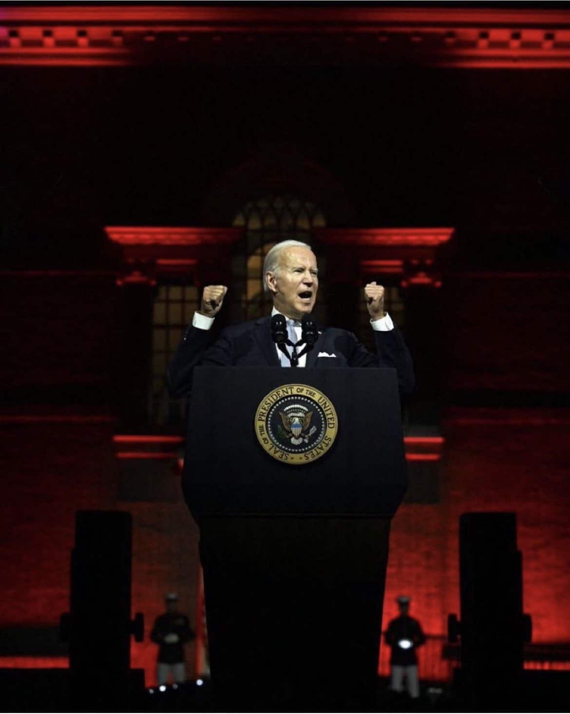 Trump Blasts ‘Insane’ Biden After Primetime Address