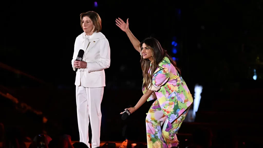 Nancy Pelosi Booed During Surprise Appearance At NYC Music Festival