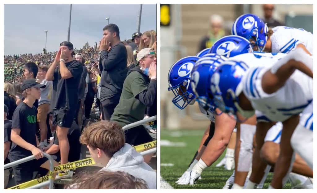 Media Blackout: Oregon Fans Unleash Hateful Chant Directed At BYU