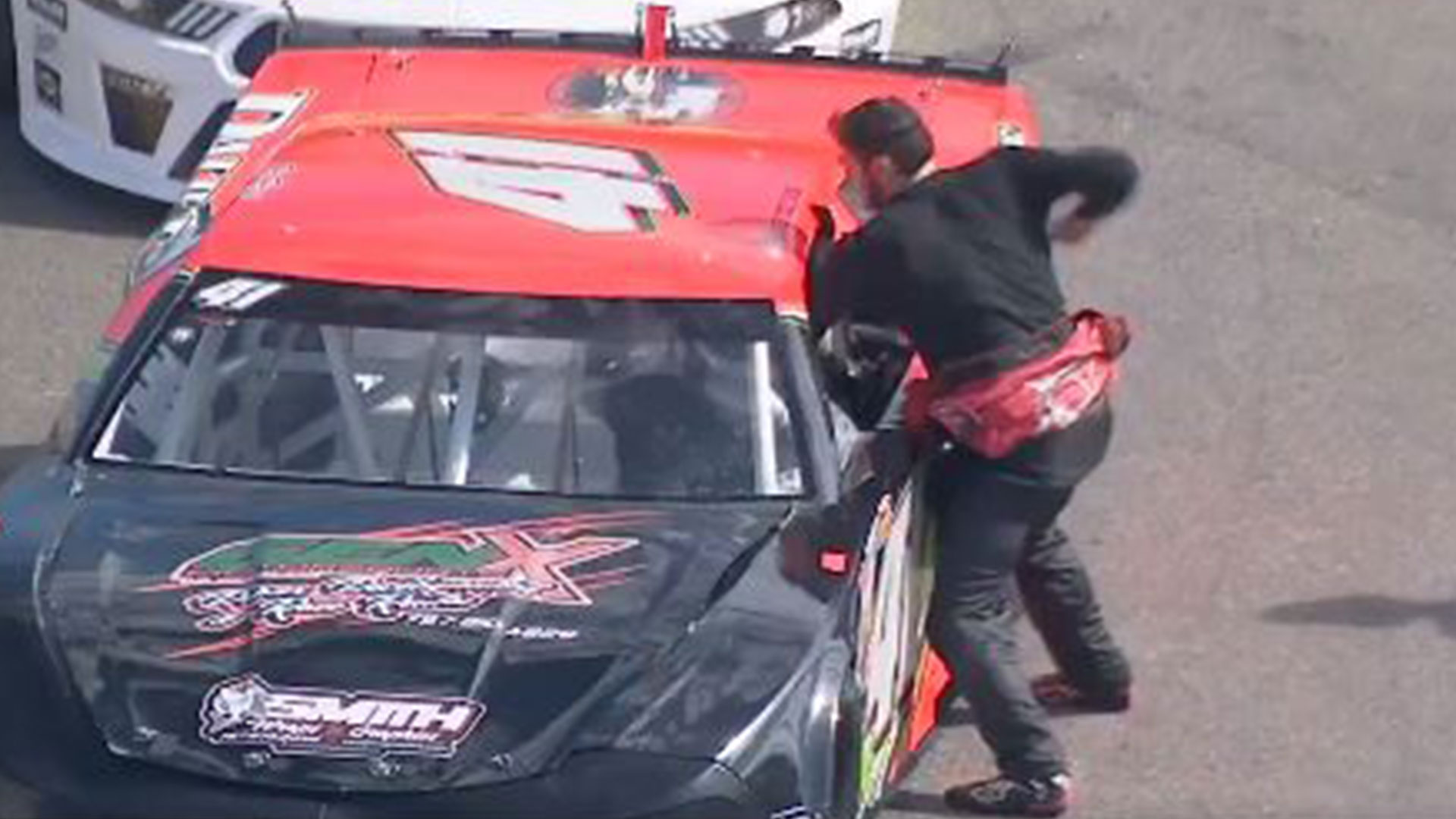 NASCAR Driver Attacks Rival After Allegedly Being Flipped-Off During Race