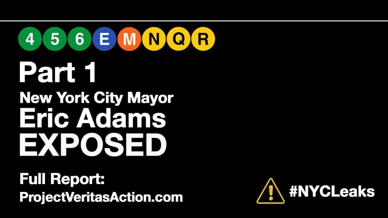 Project Veritas: NYC Mayor Adams Top Aide ADMITS Migrant Crisis Is Catastrophic For City