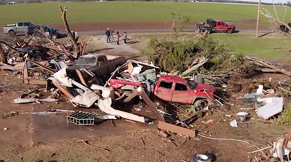 2 Fatalities Reported In LA, Several Injured In TX, After Tornadoes Tear Through South