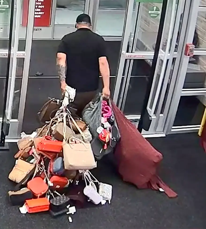‘Brazen Thief’ Drags Bags, Purses Behind Him In $5,000 Black Friday Raid In Florida