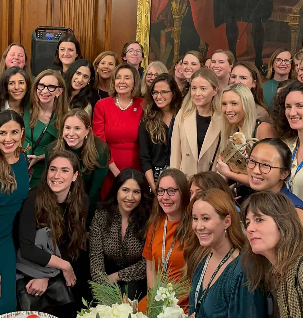 Nancy Pelosi Picture With Capitol Press Corps Causes A Stir