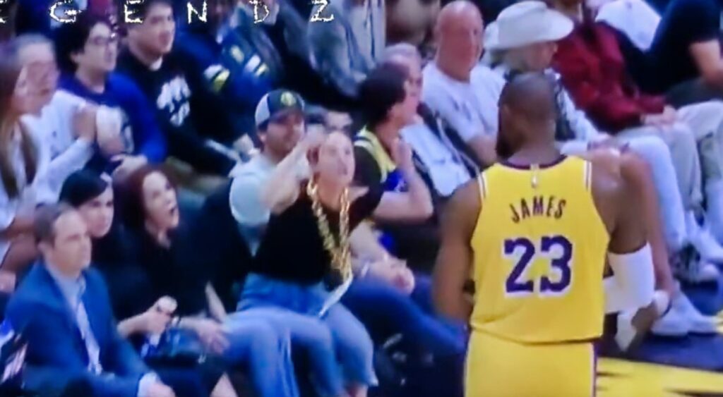 LeBron James Attempts To Scare Woman In Stands, Ends Up Getting Dunked On And Eliminated From Playoffs
