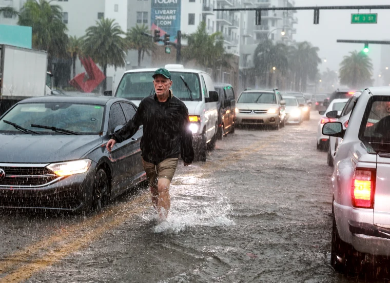 Floating Cars, Closed Highways, Flooded Homes: ‘Insane’ Rainfall Deluges South Florida