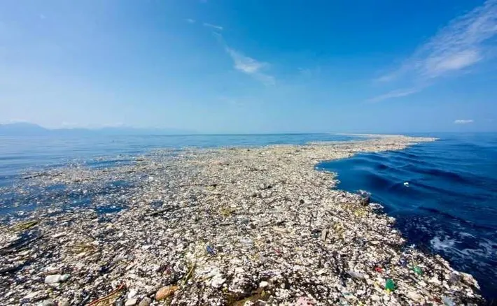 Shocking Images Show World’s Biggest Garbage Dump Twice The Size Of Texas