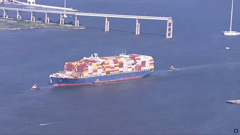 Runaway Cargo Ship Finally Cleared From Baltimore’s Francis Scott Key Bridge