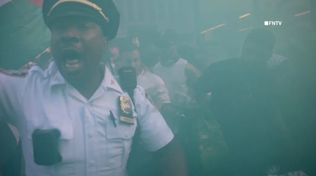 Anti-Israel Protesters Clash With Cops Outside Biden’s Big-Money NYC Fundraiser