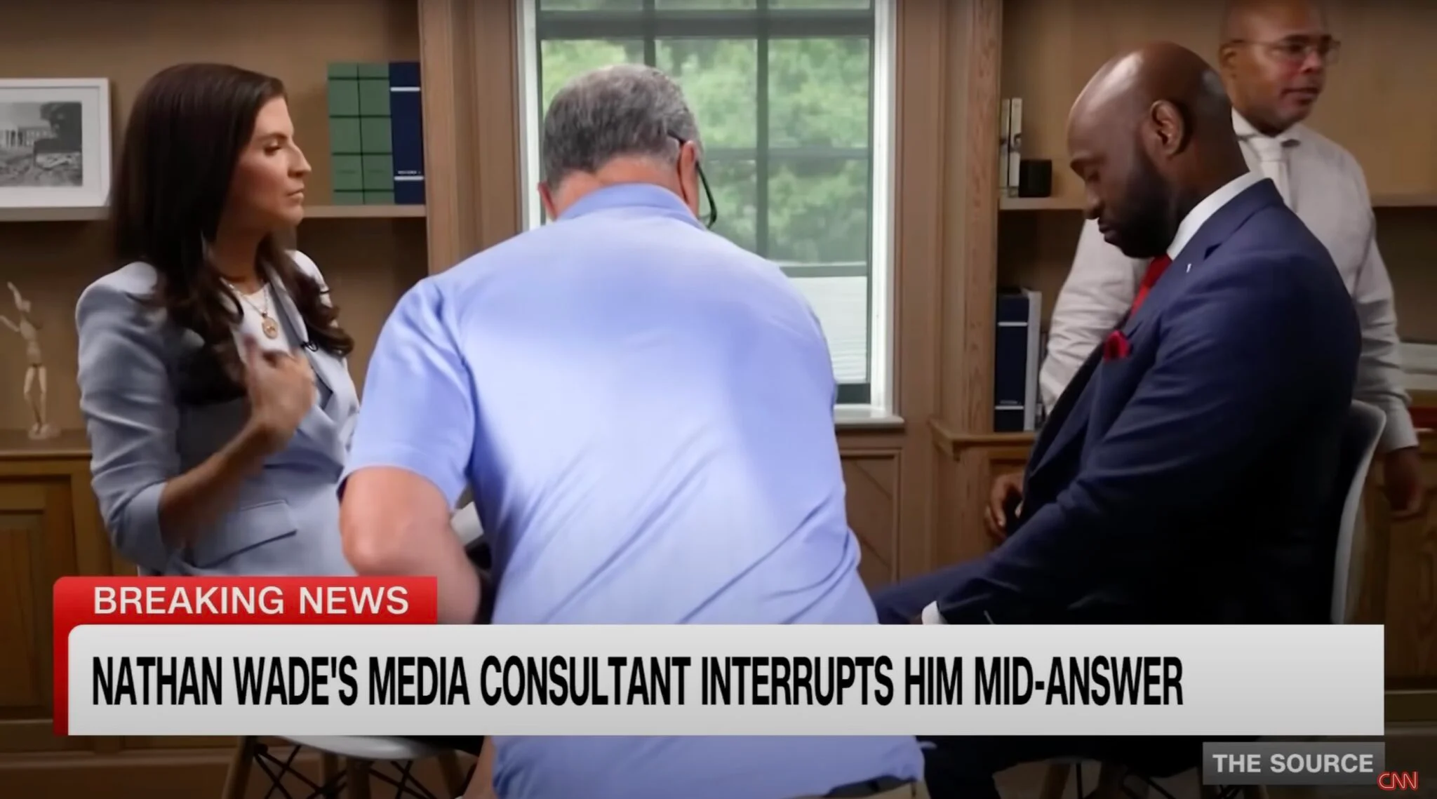Nathan Wade Interrupted By ‘Consultant’ During CNN Interview After Being Grilled About Fani Willis Relationship Timeline