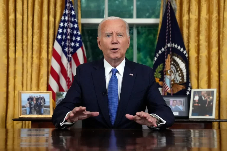 Biden Addresses Nation After Dropping Out Of Presidential Race…