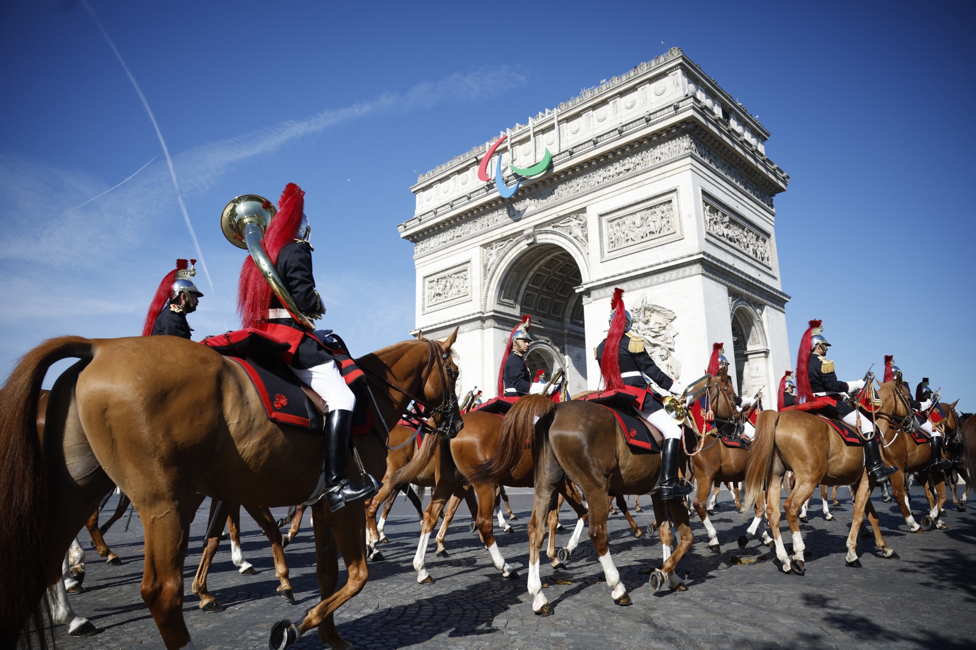 Pictures: France Celebrates Bastille Day As Paris Prepares For Olympic Games