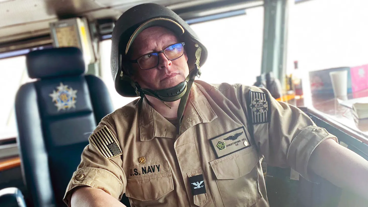 Carrier Captain In Combat: What Went On During 7 Months Under Fire Around The Red Sea
