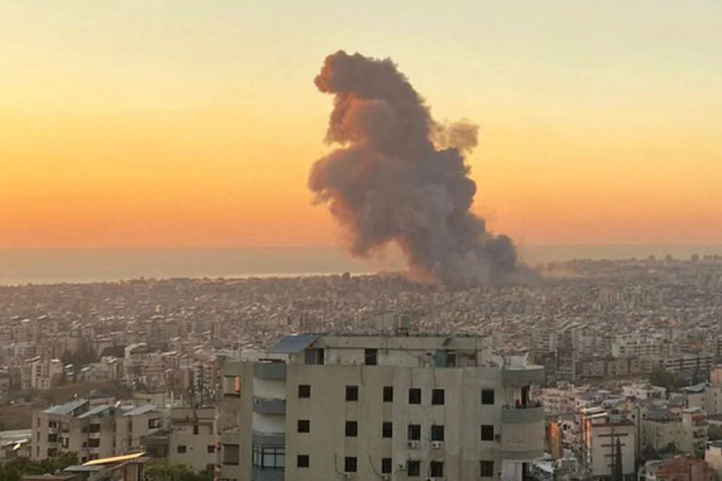 Massive Israeli Airstrikes In Beirut Target Central Hezbollah HQ, Nasrallah