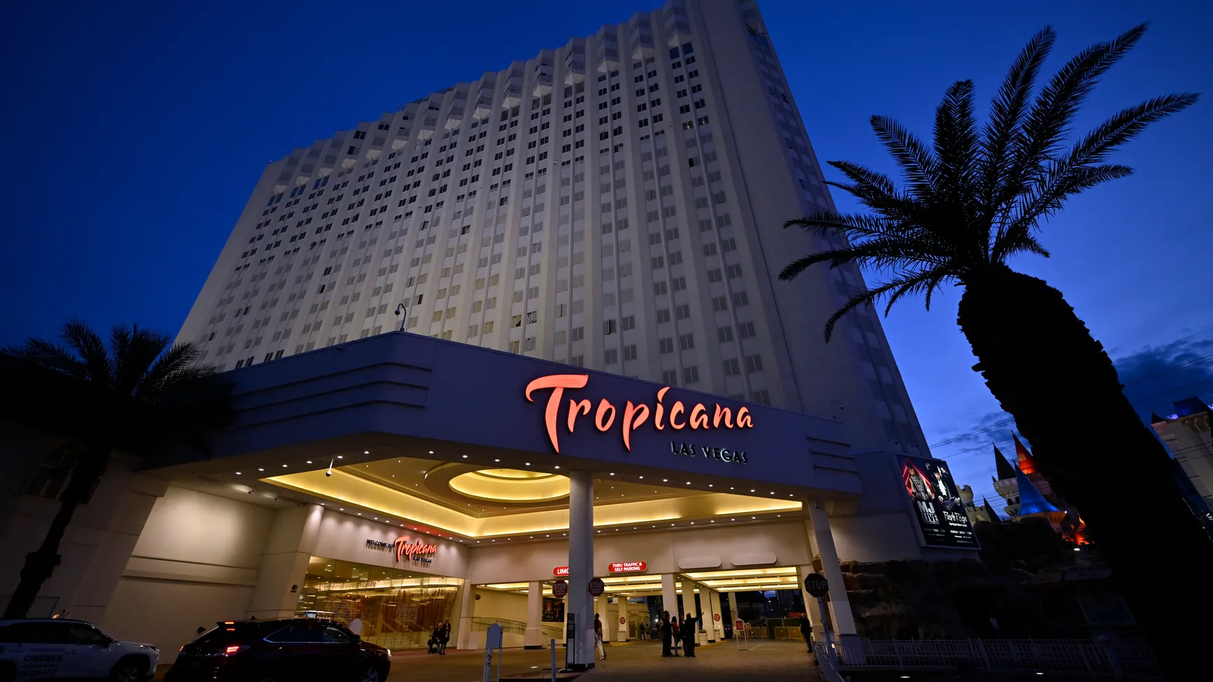 Las Vegas Bids Farewell To The Tropicana With A Spectacular Celebration, Implosion
