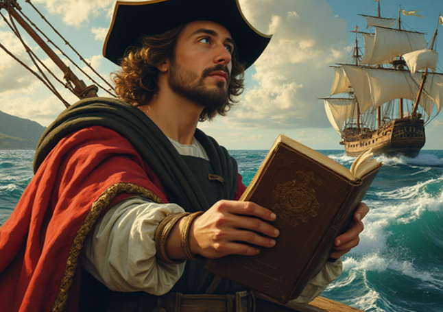 Leslie Eastman: Celebrating Christopher Columbus Launching An Age Of Discovery