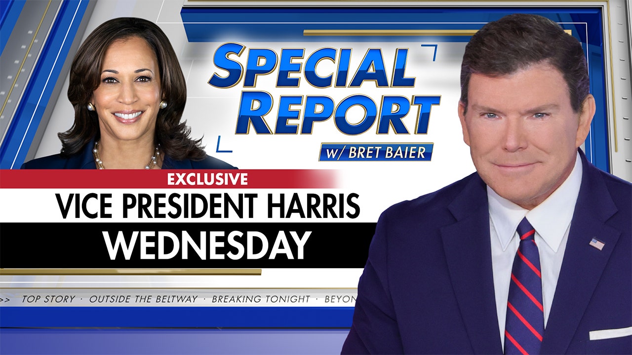 Harris To Sit Down With Fox News’ Bret Baier For First Formal Interview On Network…