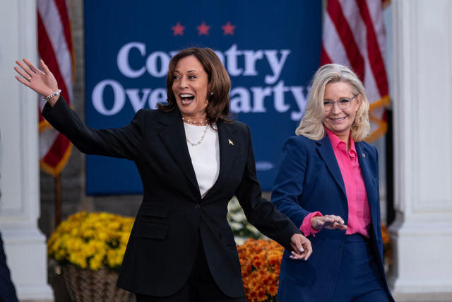 Kamala Praises Liz And Dick Cheney As Liz Comes Out To Campaign For Her