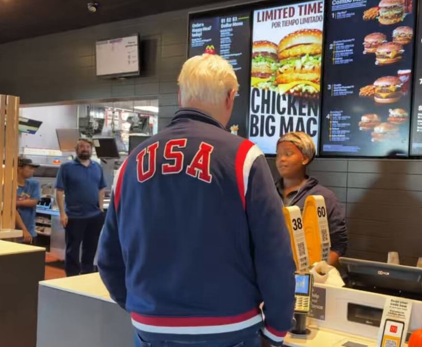 Bill Clinton Briefly Mistaken For Biden During McDonald’s Visit