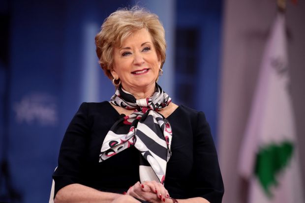 Trump Selects Linda McMahon To Lead Department Of Education