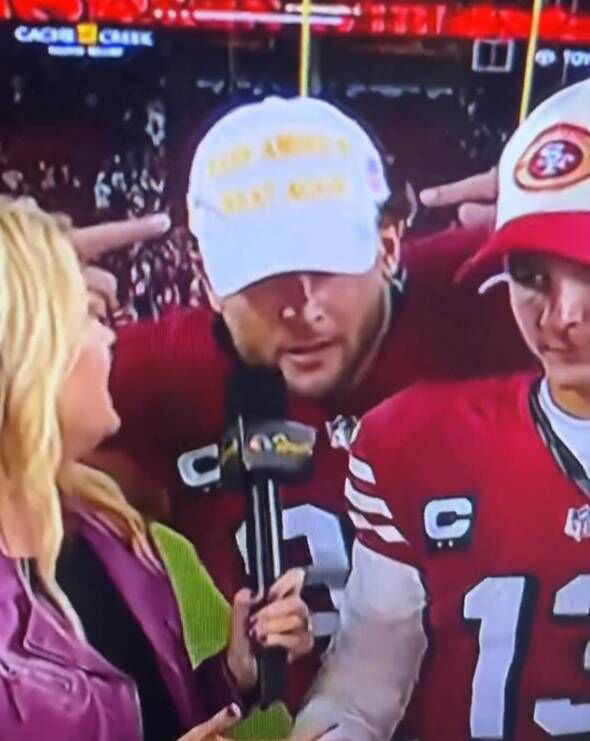Nick Bosa Fined By NFL For Wearing MAGA Hat On NBC Postgame Interview