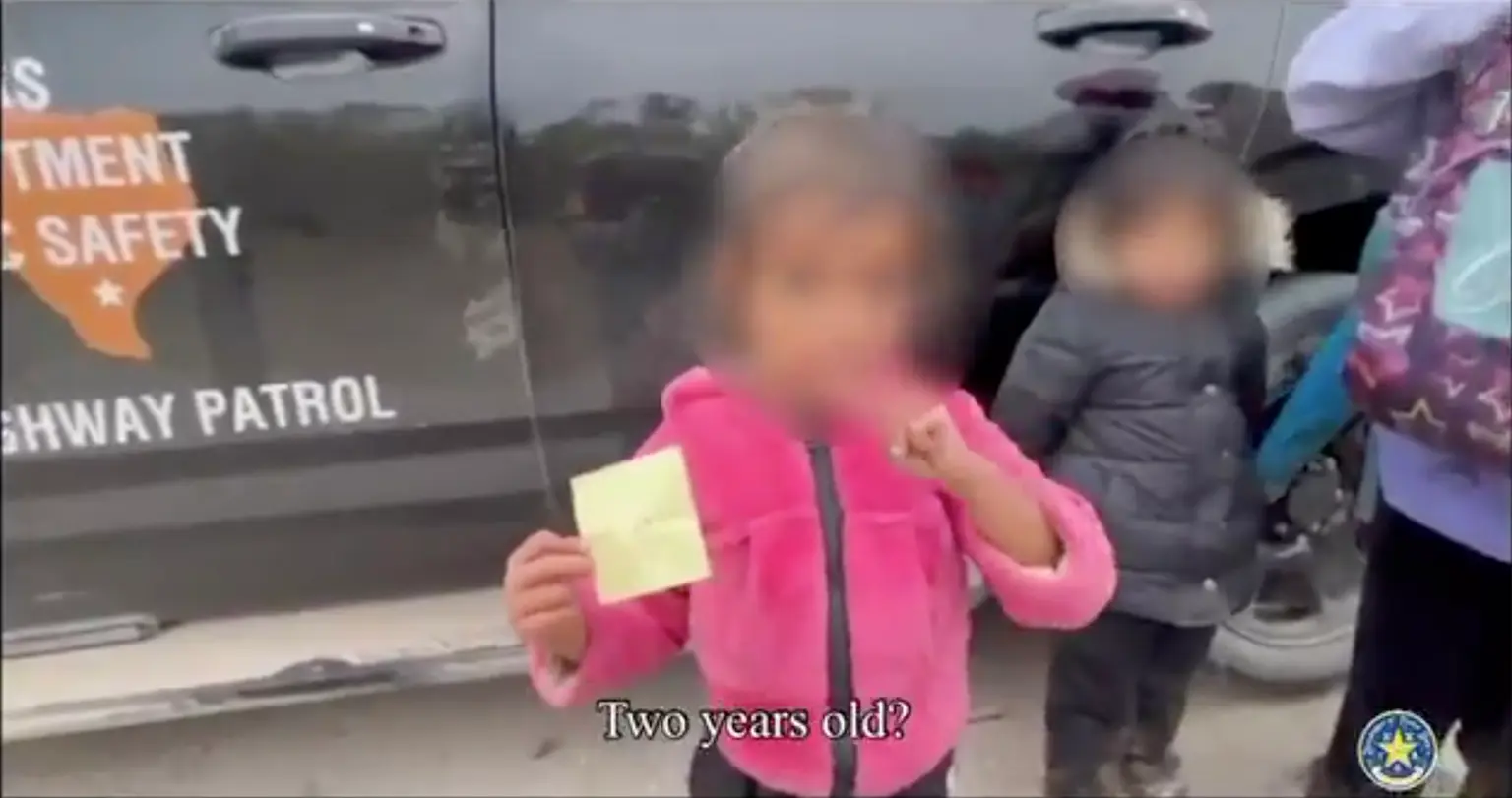 2-Year-Old Migrant Girl Picked Up At The Border Tells Cops She’s Come To US Alone To Find Her Parents